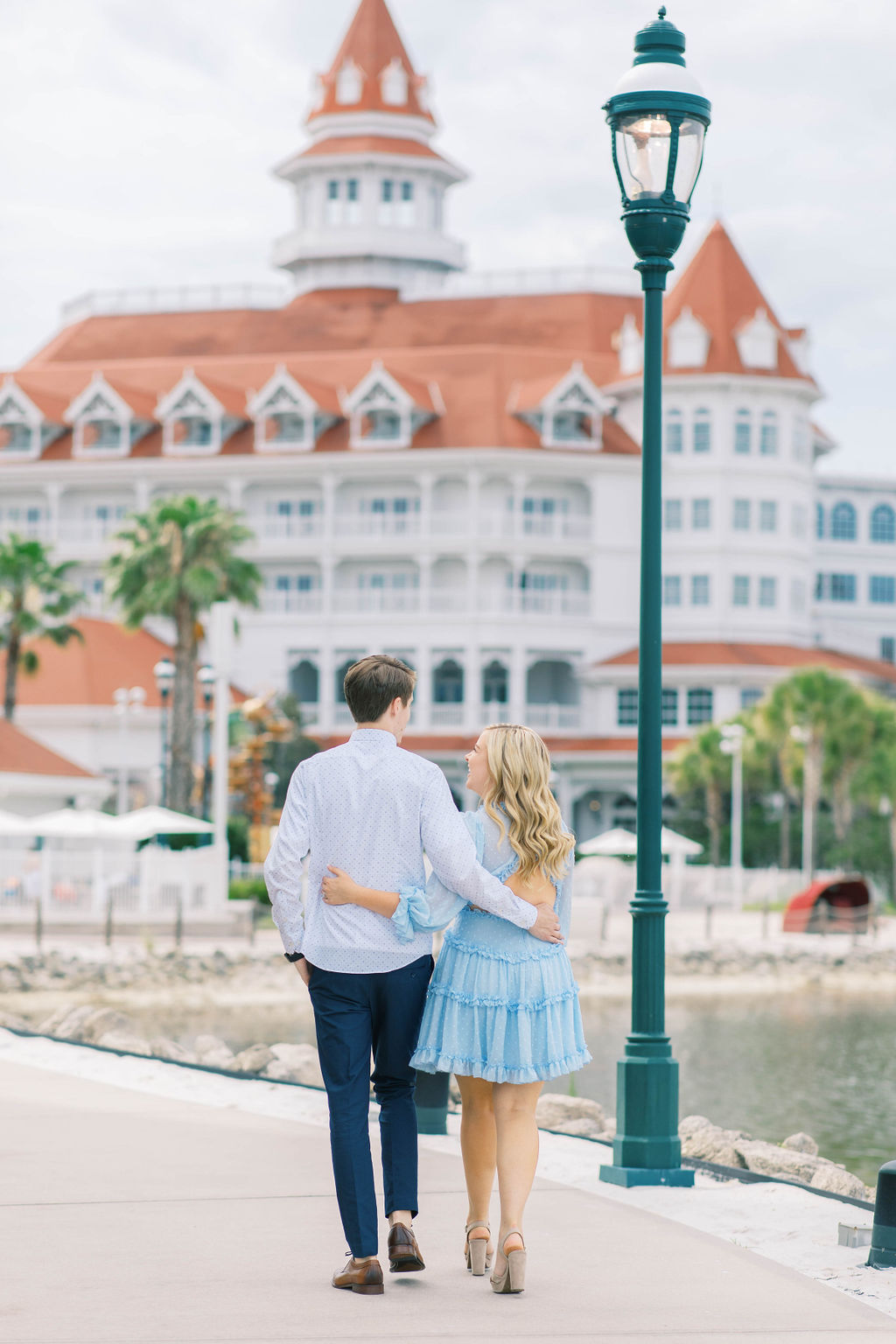 Katie Trauffer Photography I Fine Art Wedding Photography I Brittany & Caleb Grand Floridian Engagement 