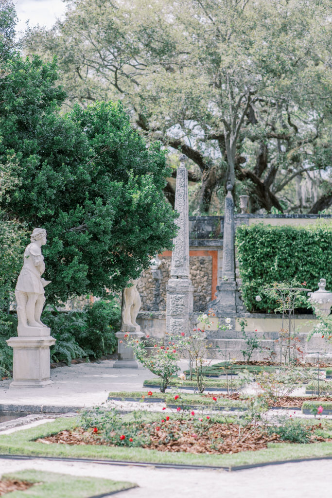Rose garden at Vizcaya Museum
