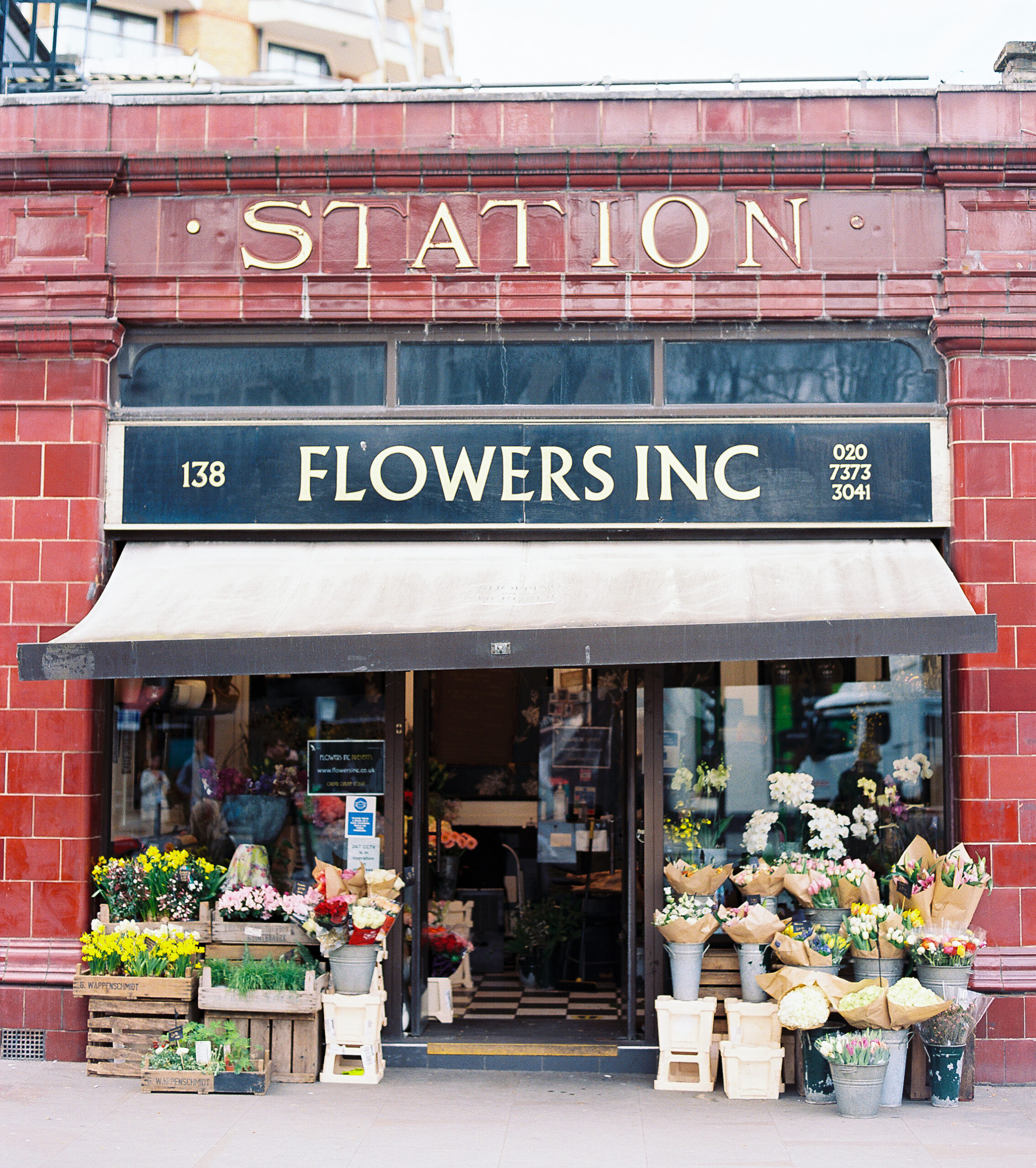 Flower shop in London