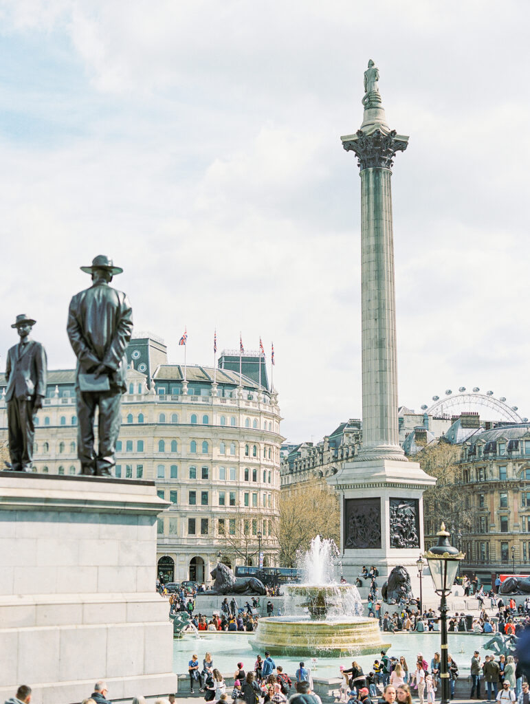 London photographed on film by Destination Wedding Photographer Katie Trauffer Photography