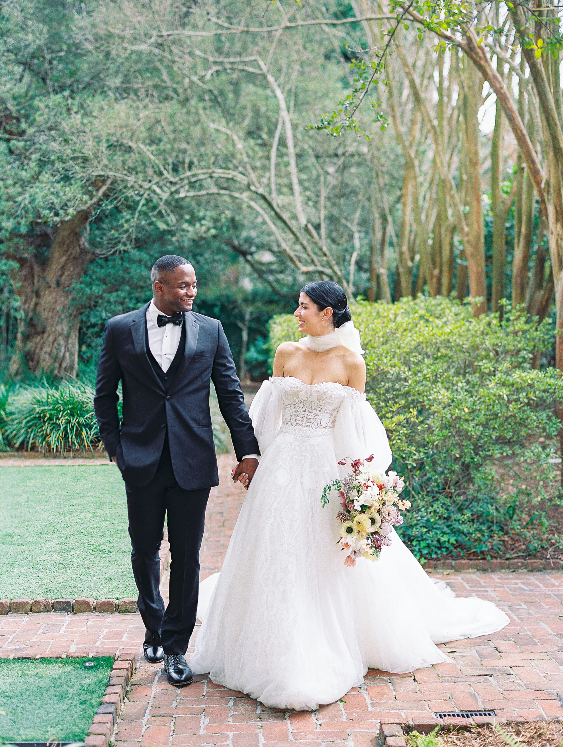 William Aiken House Wedding by Film Wedding Photographer Katie Trauffer - Charleston Wedding Photography - Charleston Film Wedding Photographer