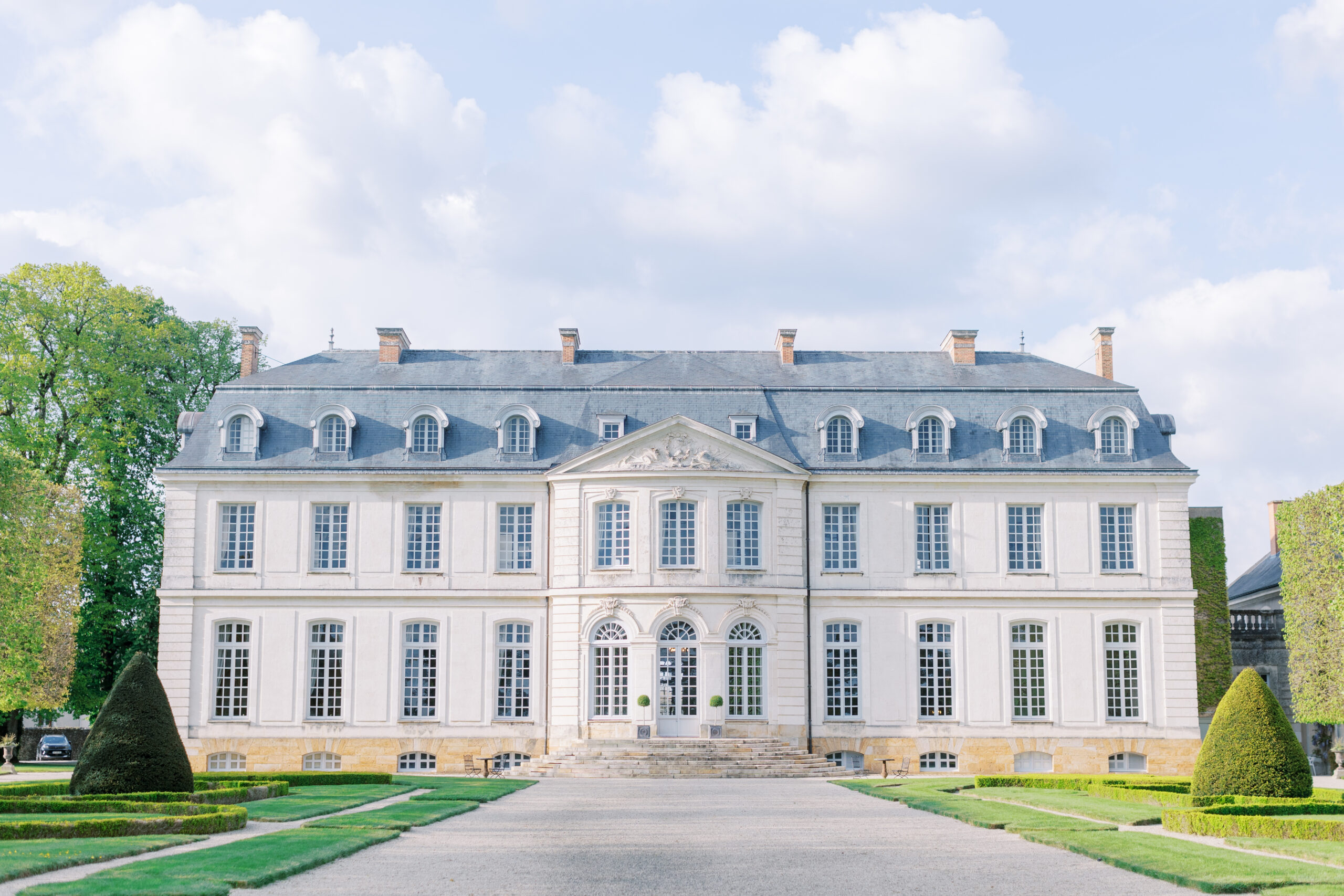 Marie Antoinette Welcome Party at Romantic Chateau du Grand Luce Wedding