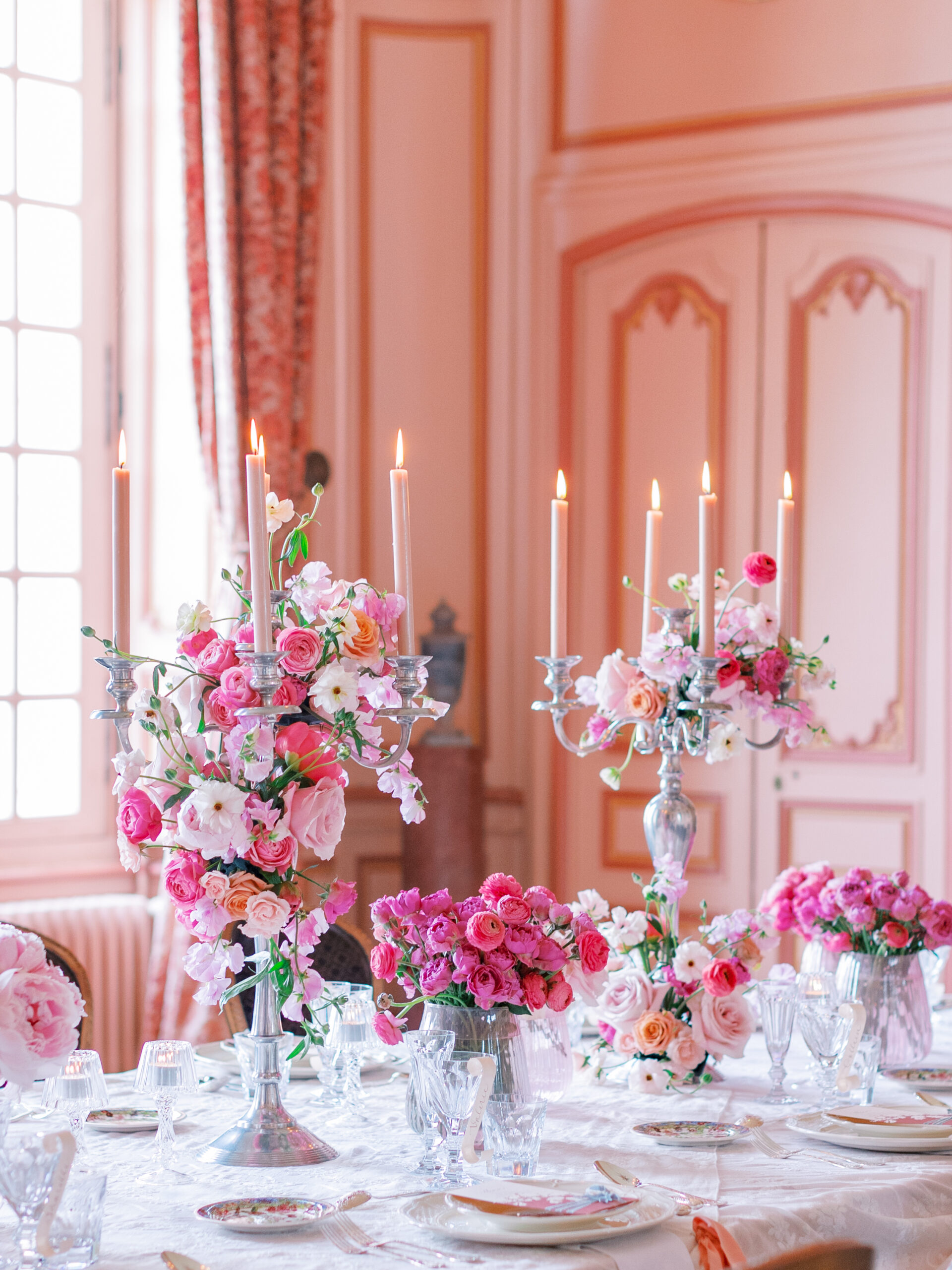 Marie Antoinette Welcome Party at Romantic Chateau du Grand Luce Wedding