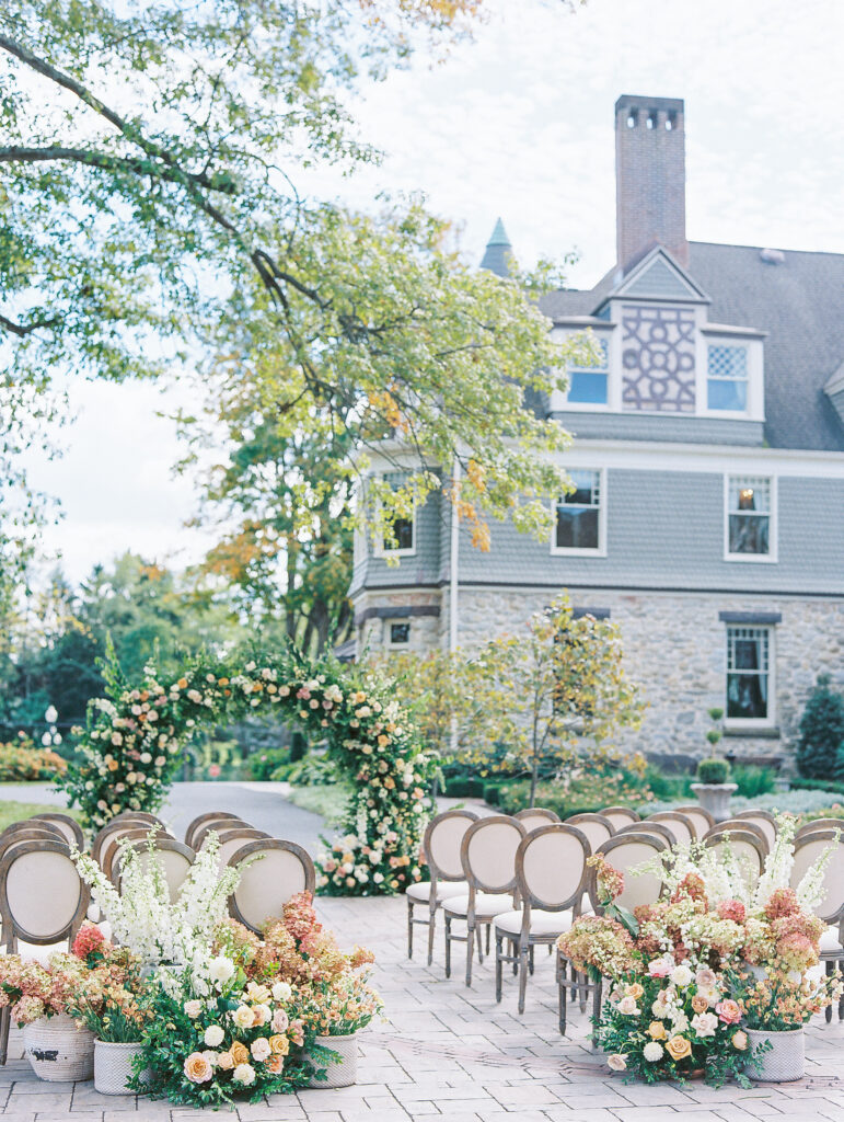 St. Michael's Coastal Garden Wedding by Destination Film Wedding Photographer Katie Trauffer