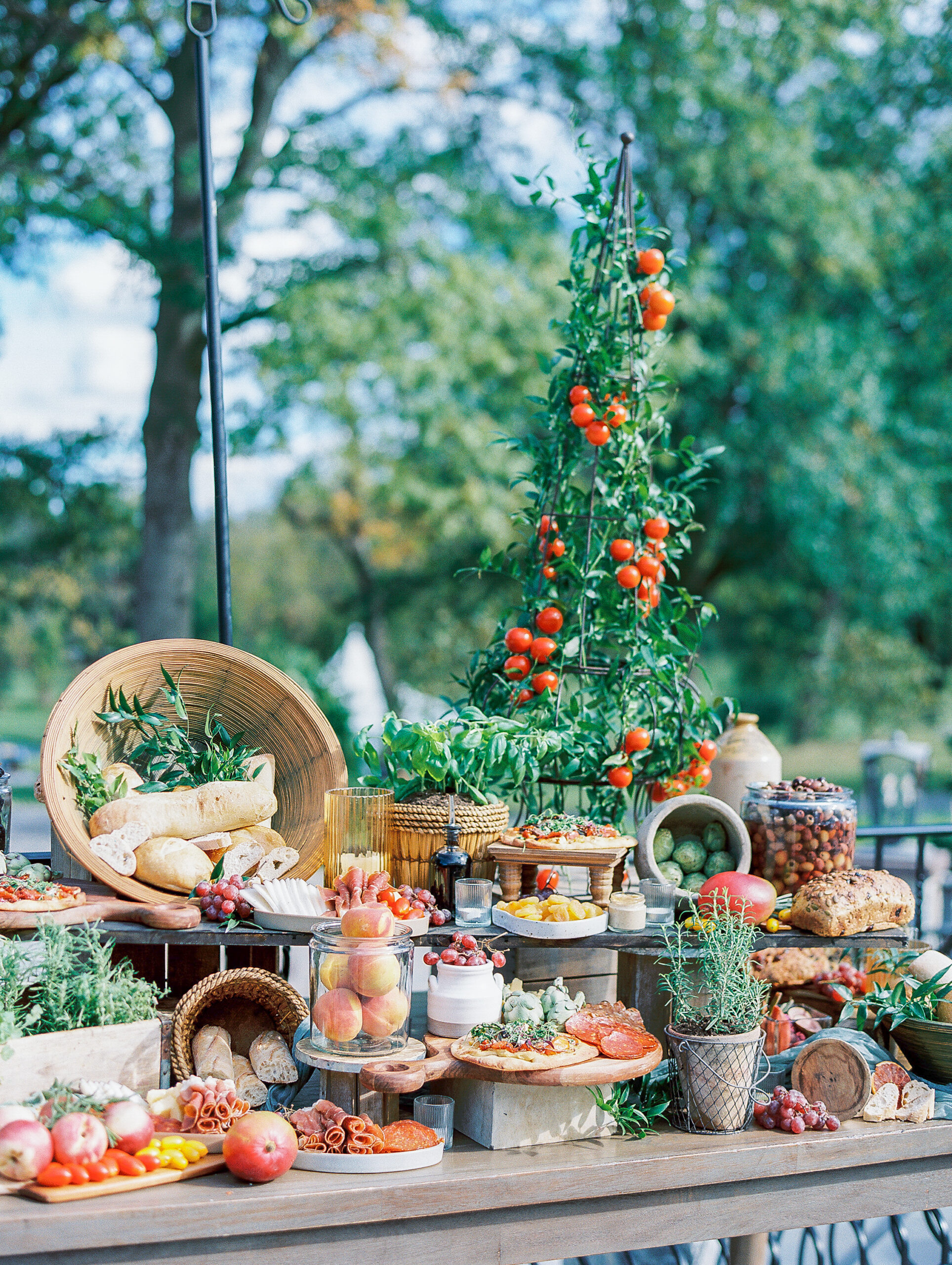 Romantic Autumn Tented Wedding Inspiration by Destination Film Wedding Photographer Katie Trauffer