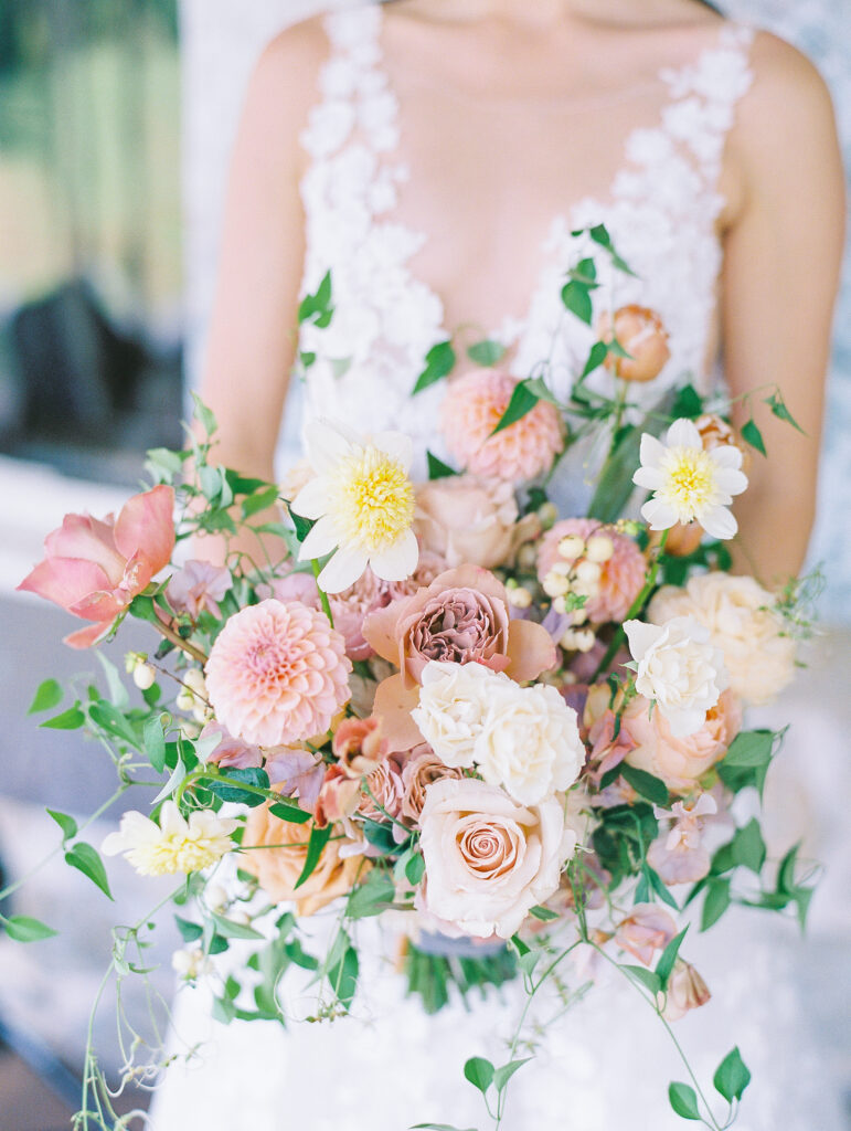 St. Michael's Coastal Garden Wedding by Destination Film Wedding Photographer Katie Trauffer