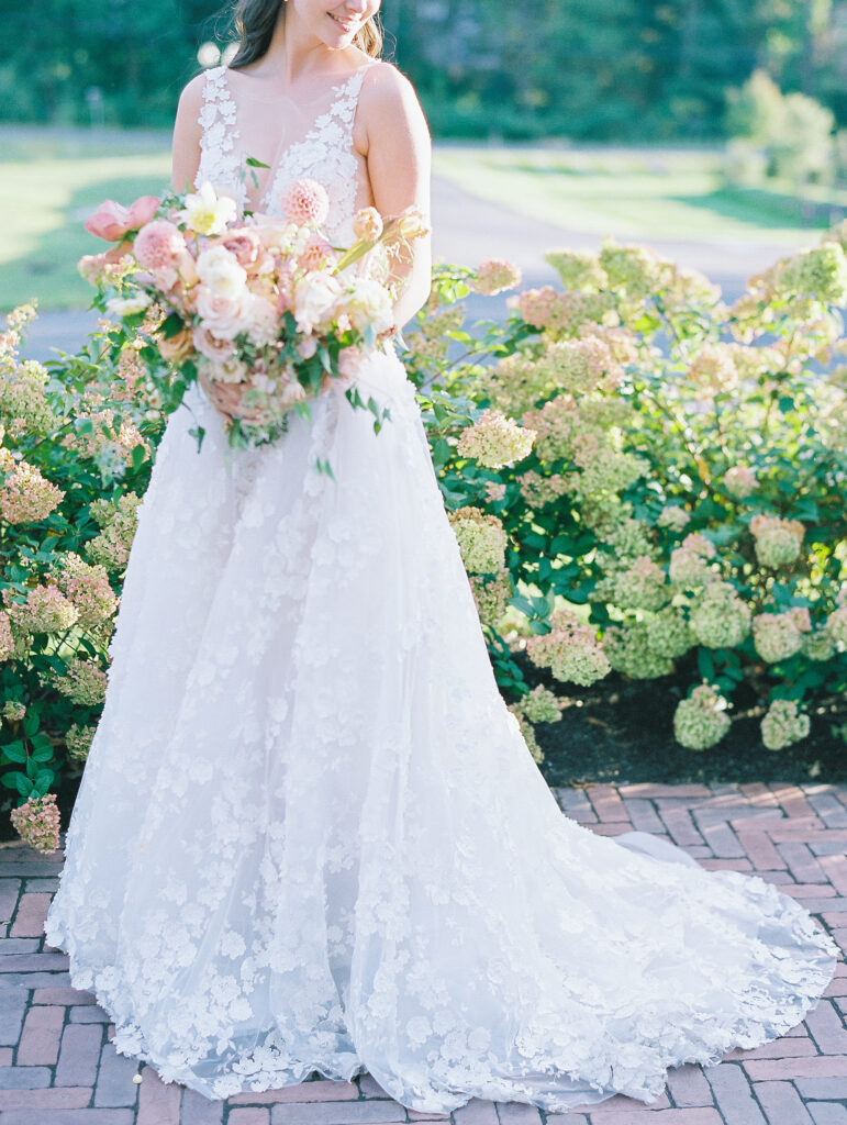 St. Michael's Coastal Garden Wedding by Destination Film Wedding Photographer Katie Trauffer