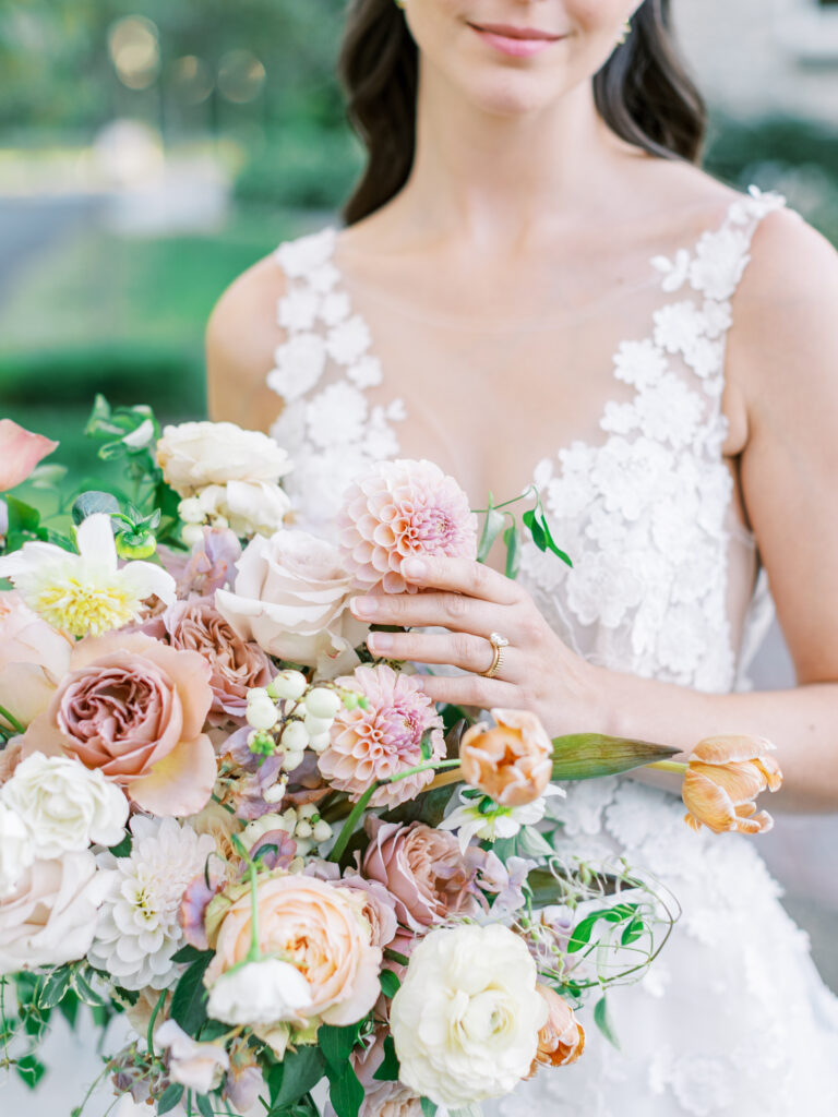 St. Michael's Coastal Garden Wedding by Destination Film Wedding Photographer Katie Trauffer