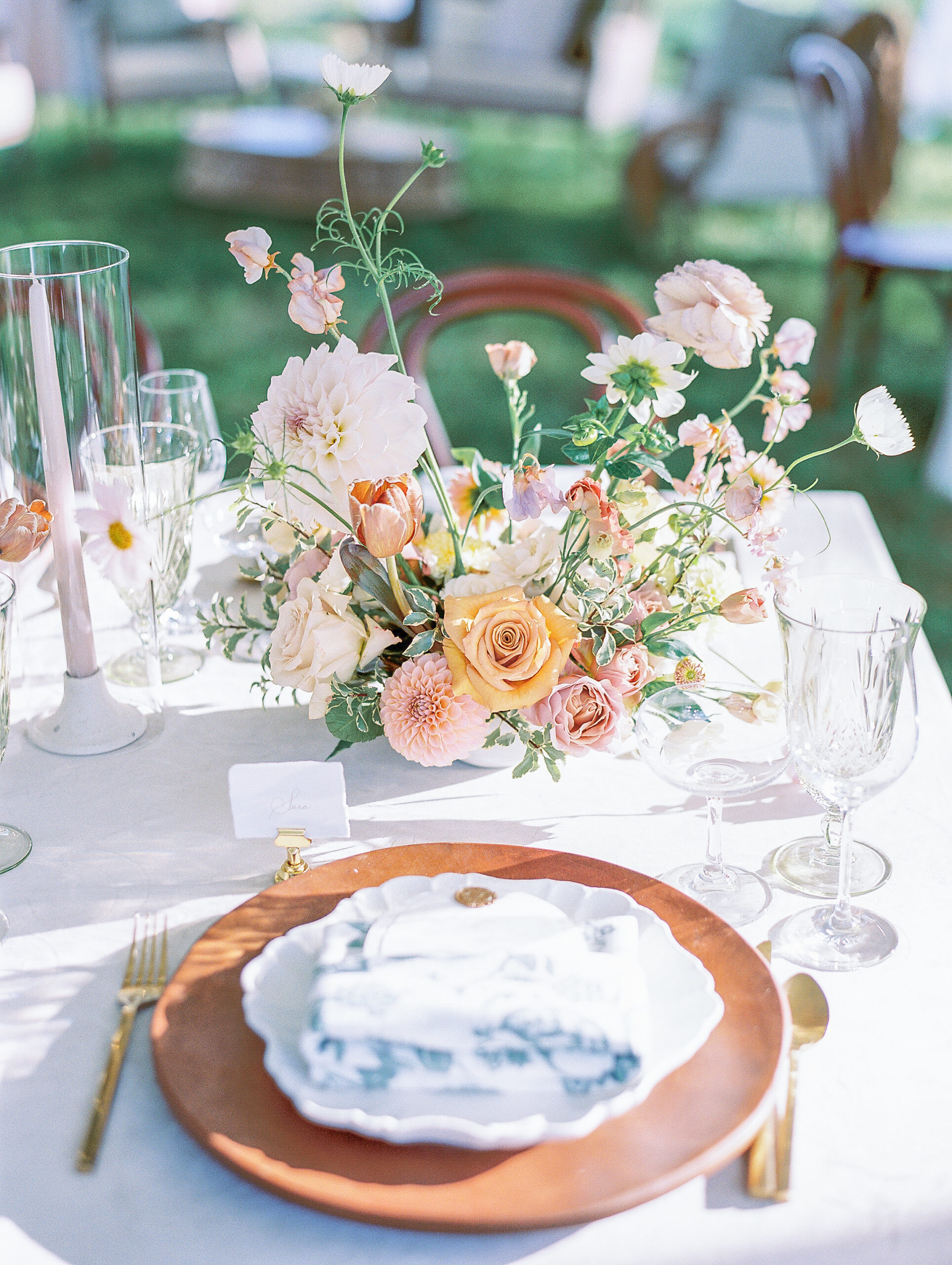 St. Michael's Coastal Garden Wedding by Destination Film Wedding Photographer Katie Trauffer