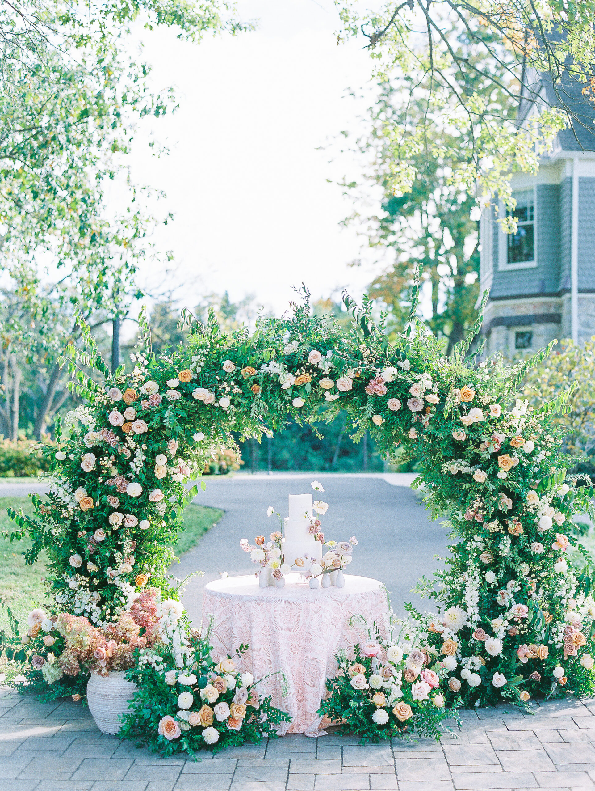 Romantic Autumn Tented Wedding Inspiration by Destination Film Wedding Photographer Katie Trauffer