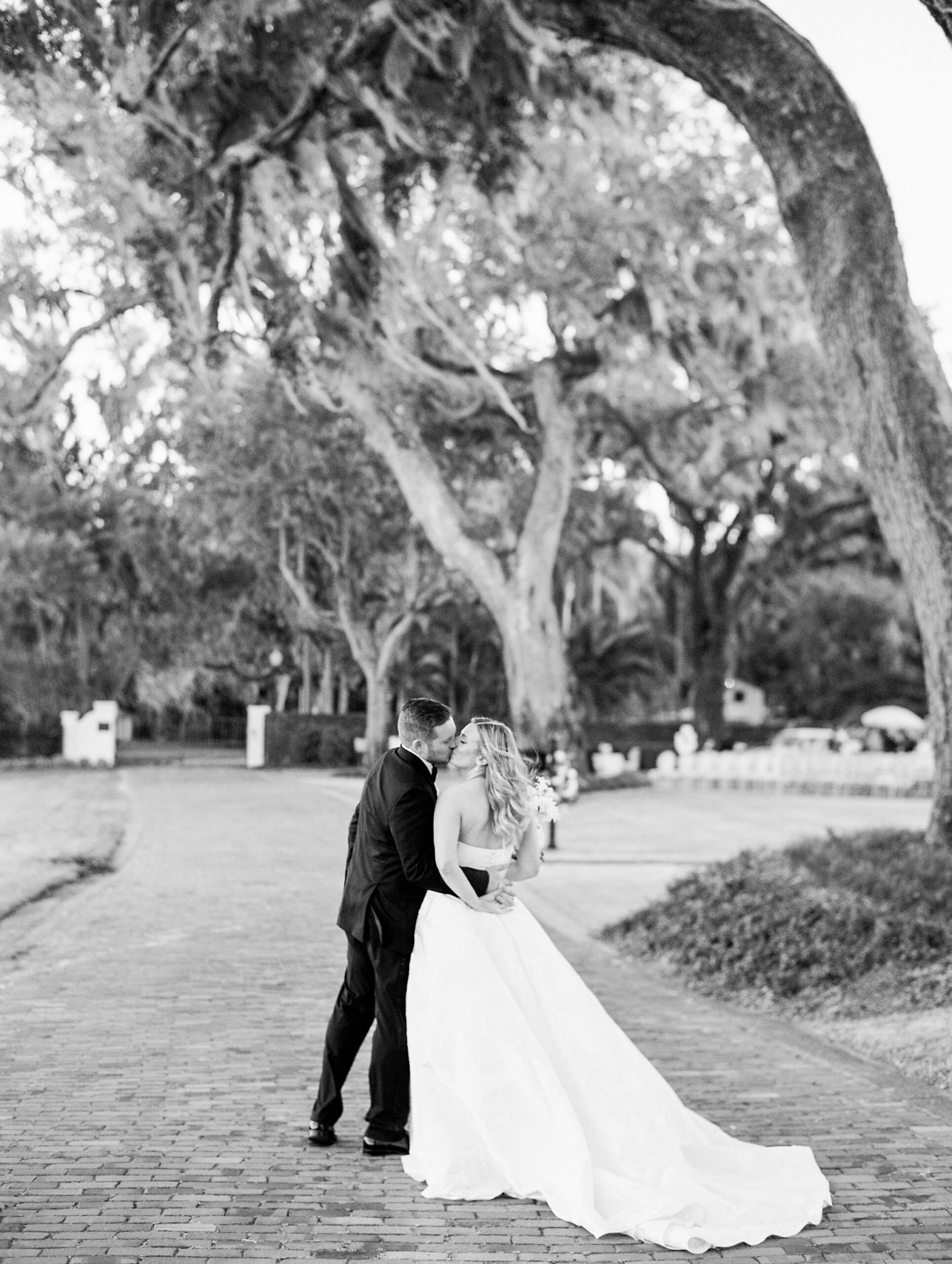 Modern Coastal Waterfront Wedding photographed by film wedding photographer Katie Trauffer