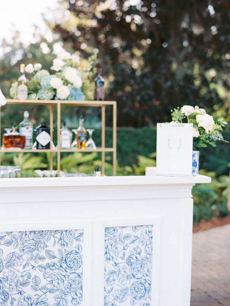 Luxury Waterfront Garden Wedding photographed by film wedding photographer Katie Trauffer