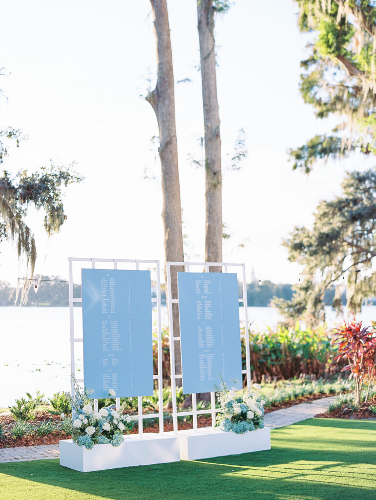 Luxury Waterfront Garden Wedding photographed by film wedding photographer Katie Trauffer