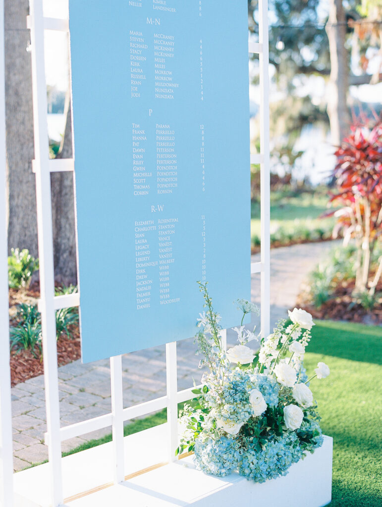 Luxury Waterfront Garden Wedding photographed by film wedding photographer Katie Trauffer