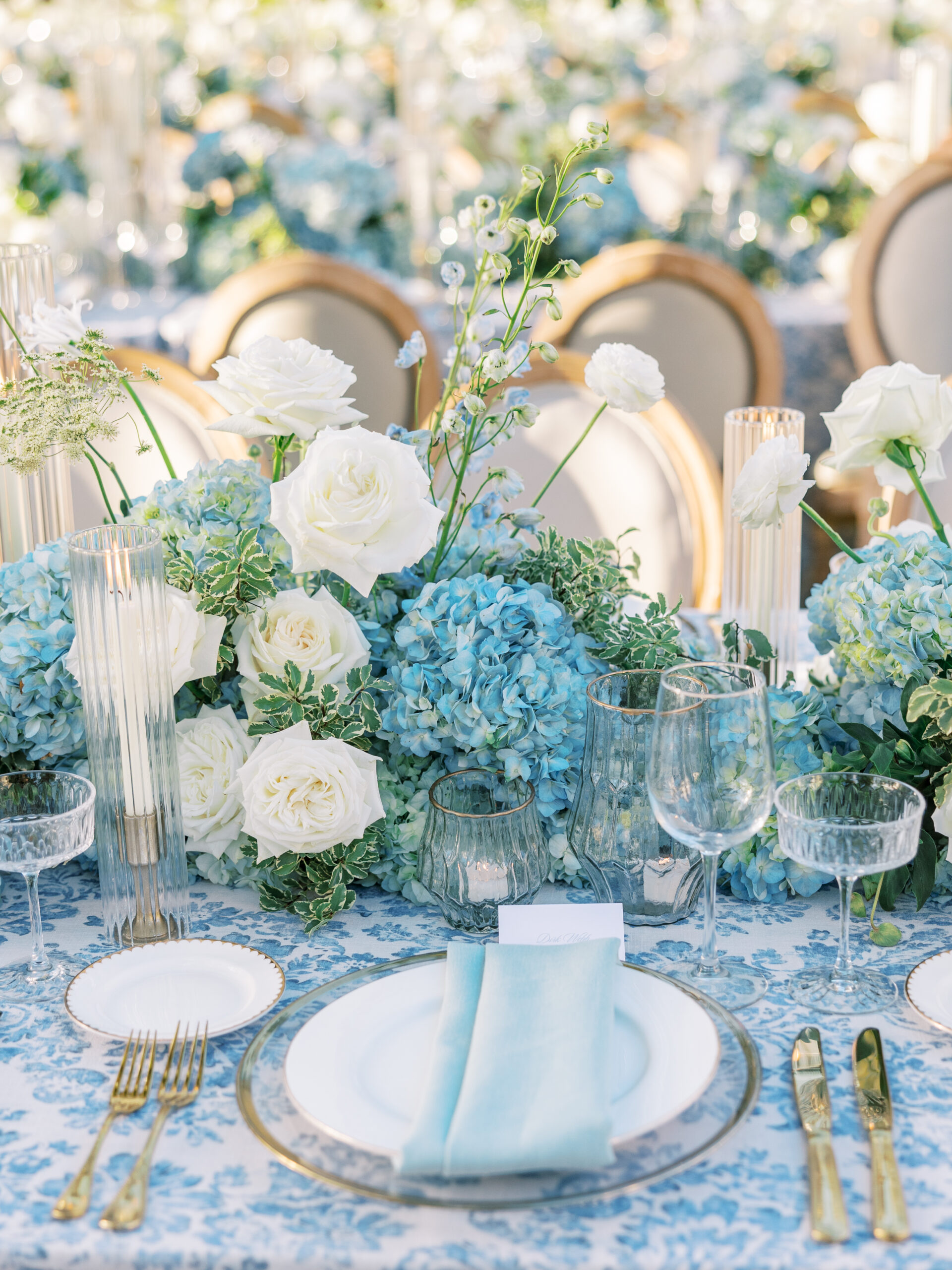 Luxury Waterfront Garden Wedding photographed by film wedding photographer Katie Trauffer