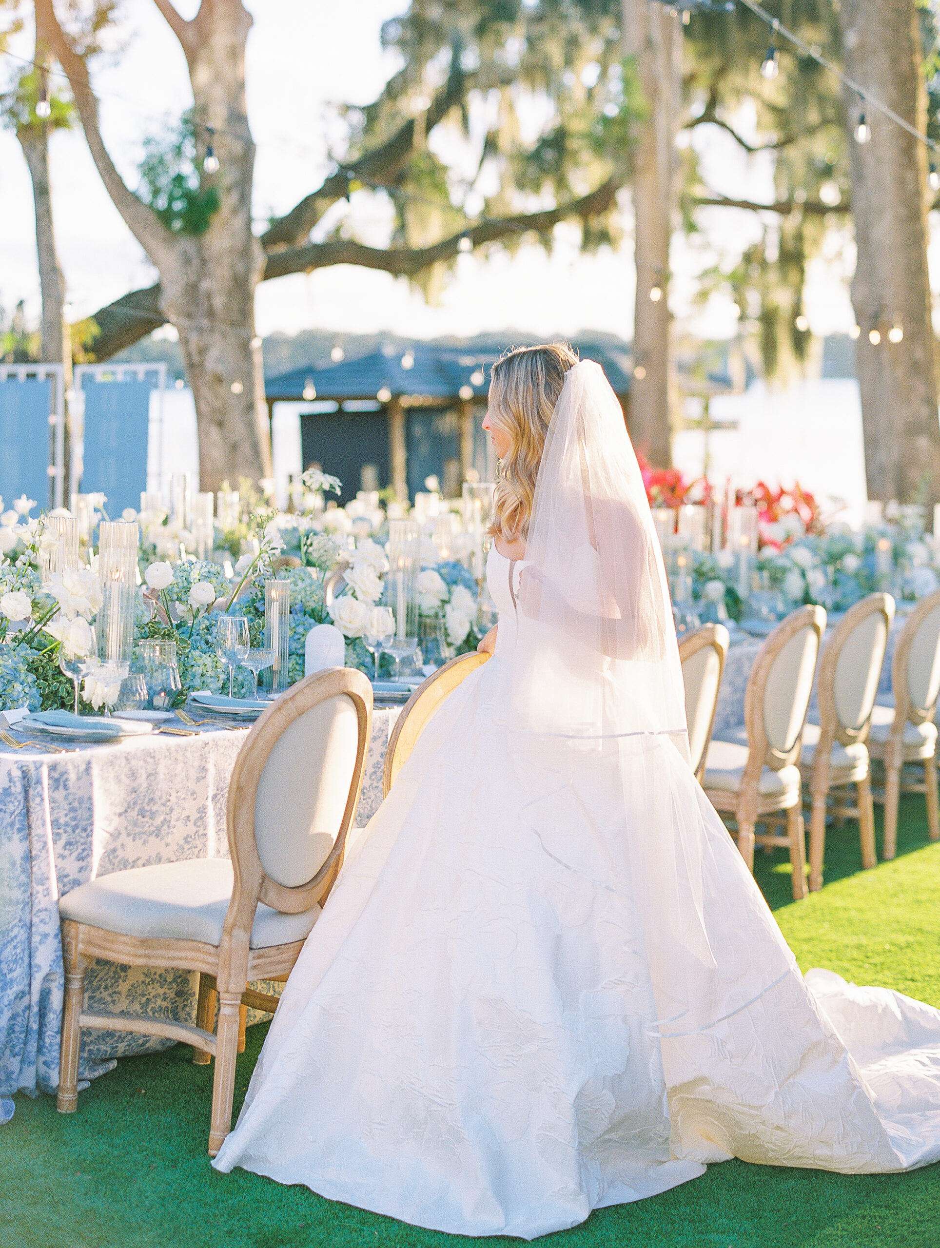 Modern Coastal Waterfront Wedding photographed by film wedding photographer Katie Trauffer