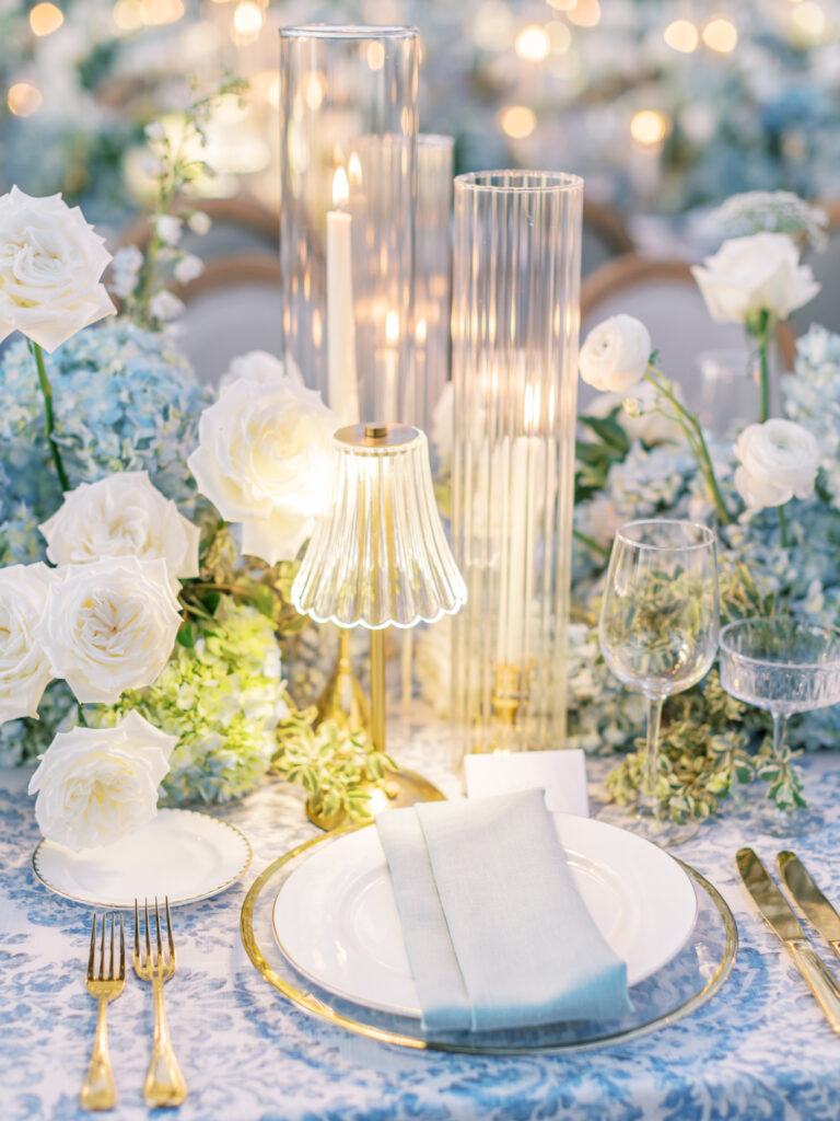 Luxury Waterfront Garden Wedding photographed by film wedding photographer Katie Trauffer