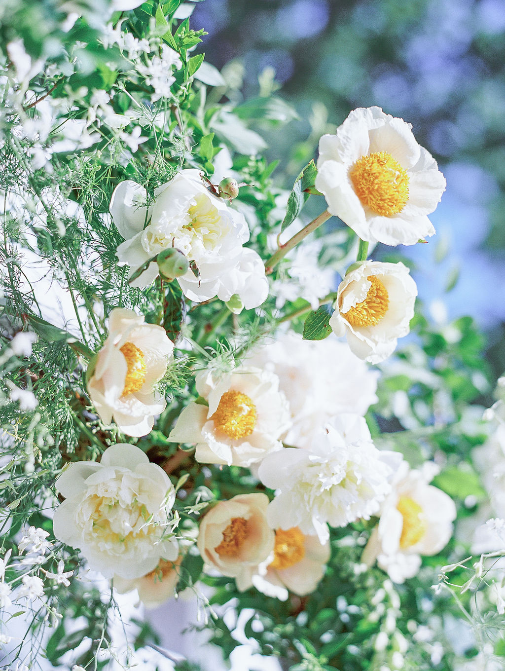 Ryland Inn Wedding Ceremony Floral Arch