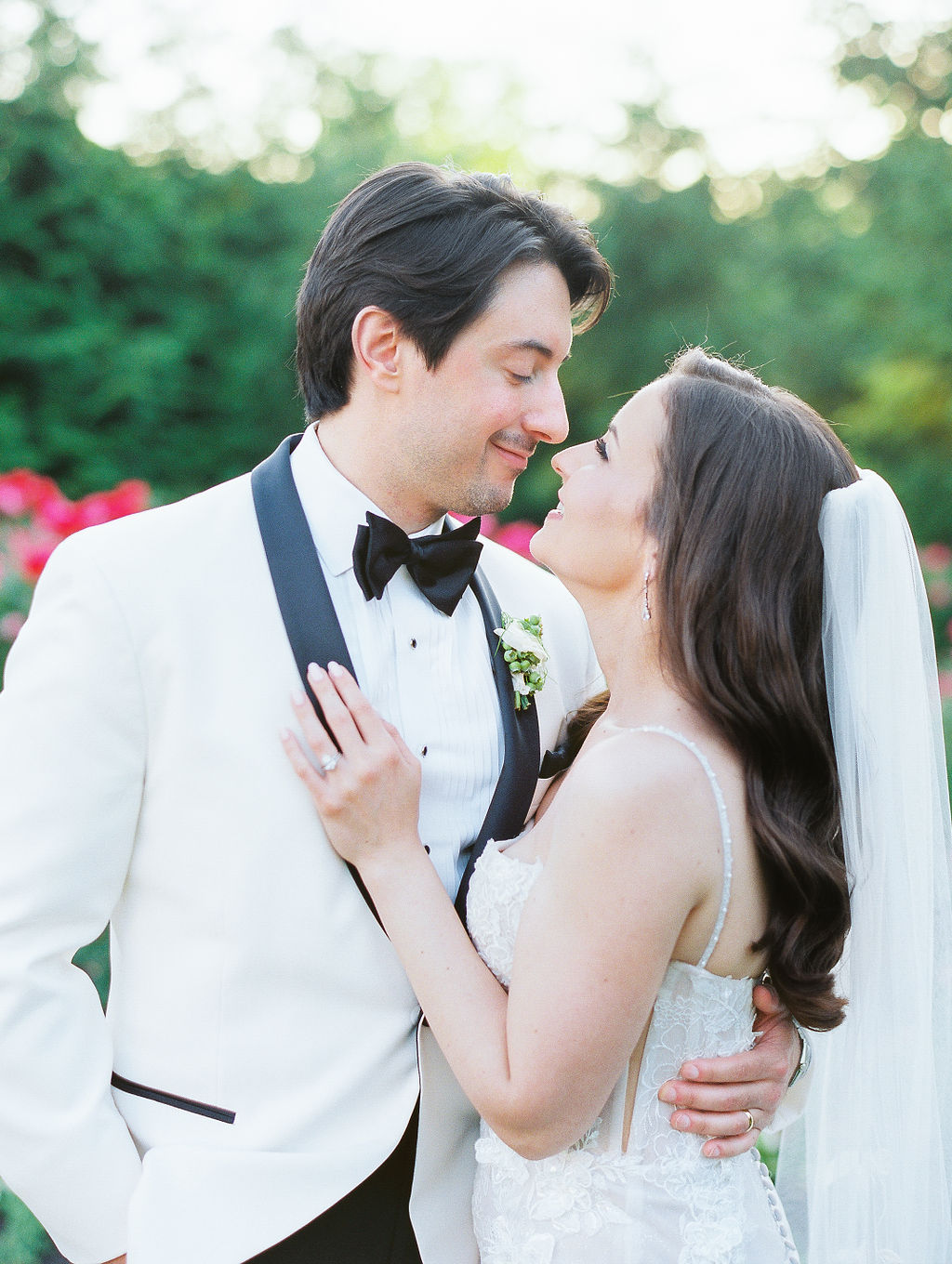 Ryland Inn Wedding Bride and Groom Portraits