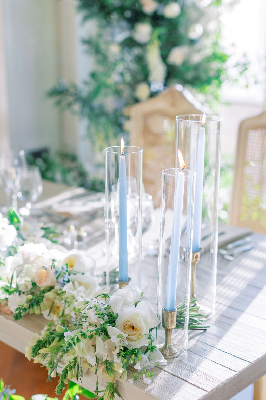 Romantic Ryland Inn Wedding Reception Decor