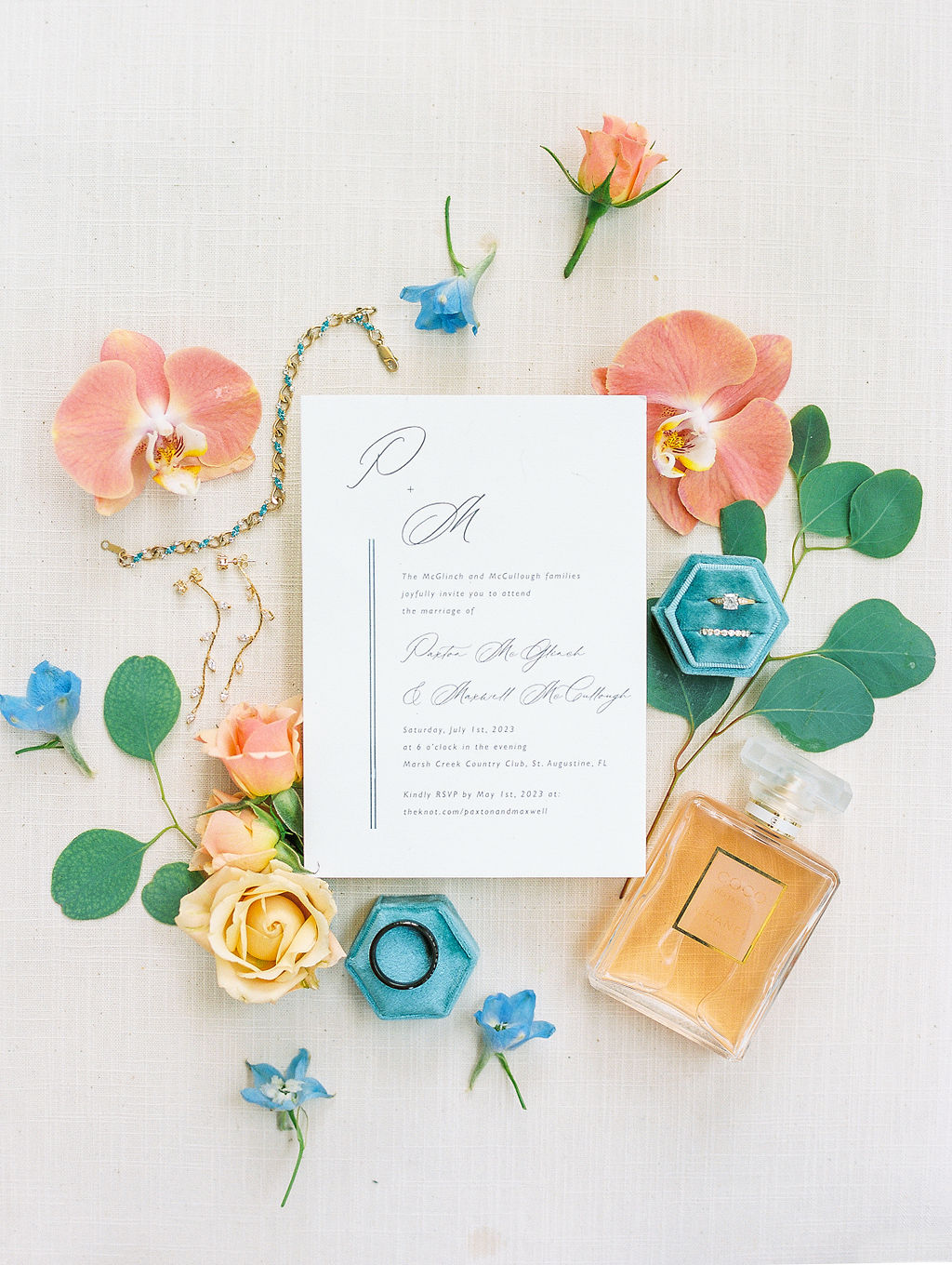 St Augustine Wedding Invitations